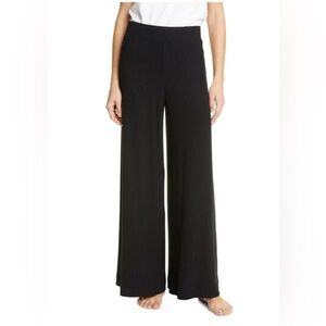 L’Agence The Crawford Black Wide-Leg Pants- size S/P